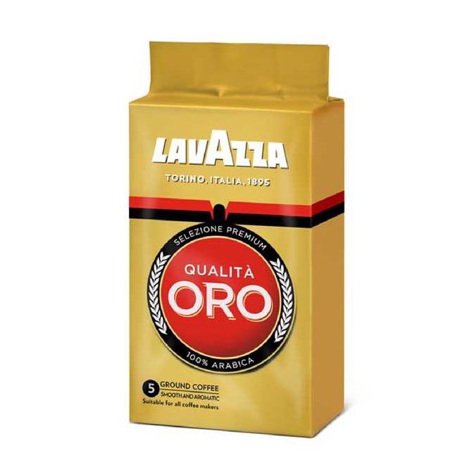 Lavazza Qualita Oro Ground Coffee Brick, 8.8 oz (250g)