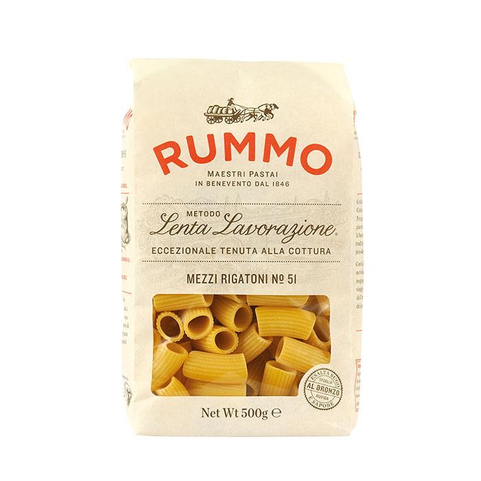 RUMMO PASTA MEZZI RIGATONI INTEGRALI N51 500 G