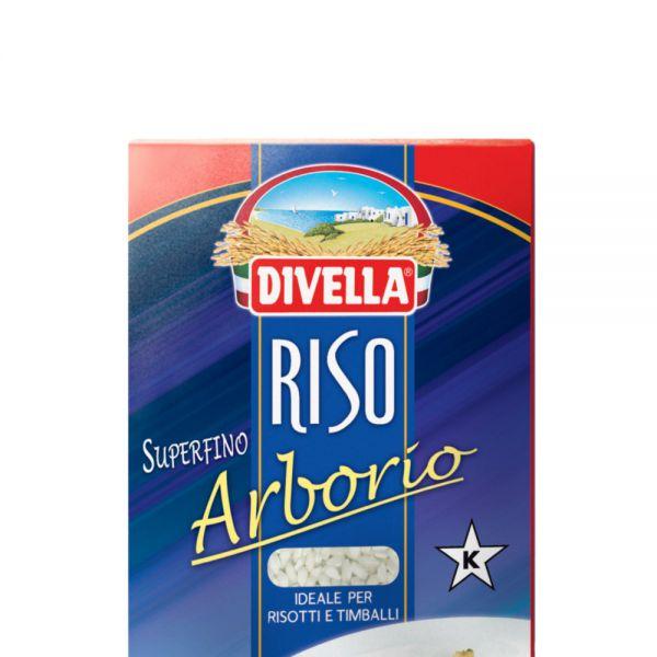 DIVELLA RISO SUPERFINO ARBORIO 1kg