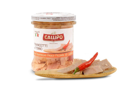 Callipo Spicy Chunk Light Yellowfin Tuna in Olive Oil - 200g - Festival Fine Foods