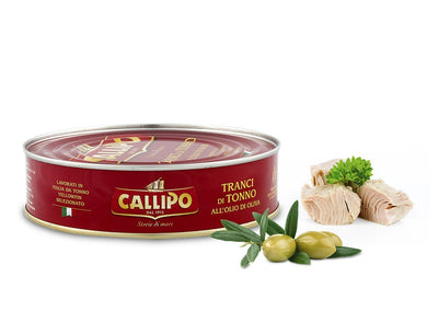 Callipo Tranci di Tonno in Olive Oil Tin - 540g - Festival Fine Foods