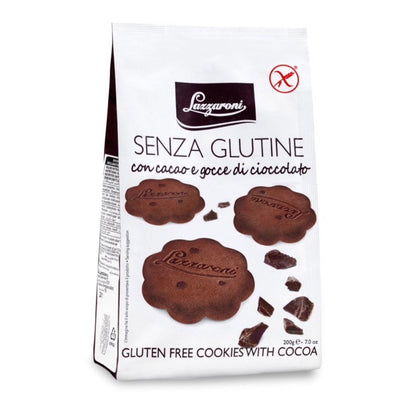 Lazzaroni Cocoa Gluten Free Biscuits - 200G - Festival Fine Foods