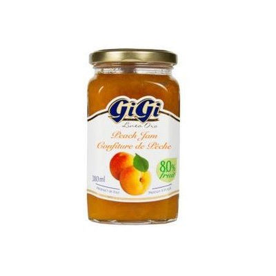 GiGi Linea Oro Peach Jam - 380ml - Festival Fine Foods