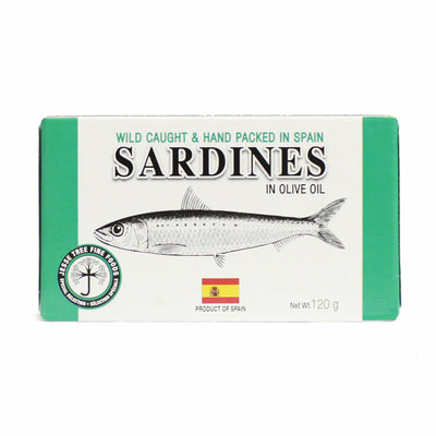 Sardines Fillets in EVOO (Tin) - 120g - Festival Fine Foods