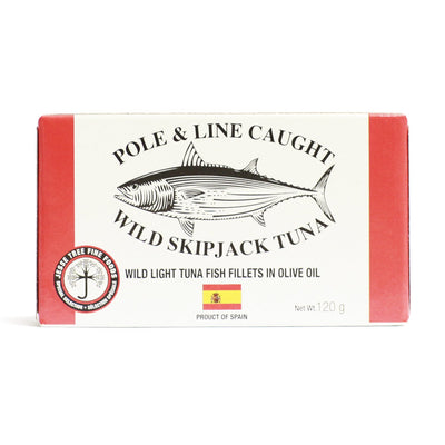 Tuna Fillets in EVOO Tin (Pole + Line) - 120g - Festival Fine Foods