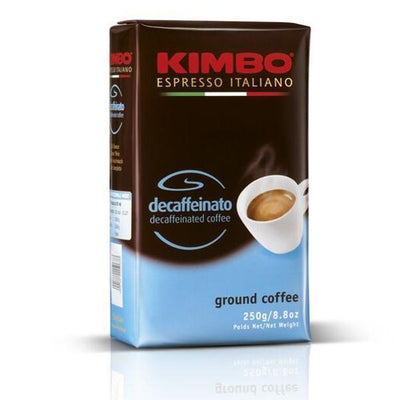Kimbo Espresso Decaffeinated Ground - 250g - Festival Fine Foods