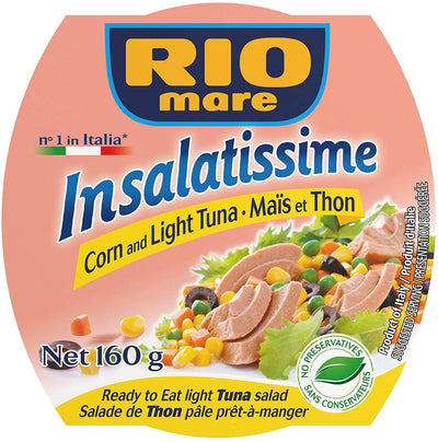 Rio Mare Insalatissime Corn & Light Tuna Salad - 160g - Festival Fine Foods