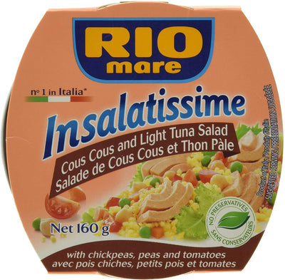 Rio Mare Insalatissime Couscous & Light Tuna Salad - 160g - Festival Fine Foods