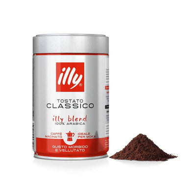 Illy Classico Ground Moka Coffee - 250g - Festival Fine Foods