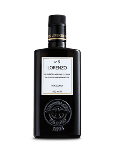 LORENZO N. 5 Extra Virgin Olive Oil from pitted olives 500ml - Festival Fine Foods